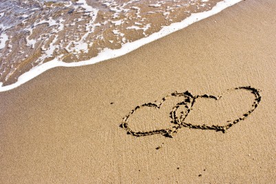 corazones playa